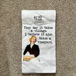 Morado Designs Retro Laughs Tea Towel